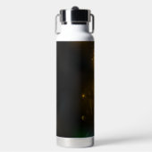 Grüner Libellenflug Trinkflasche (Vorderseite)