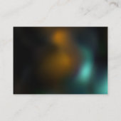 Grüner Libellenflug Visitenkarte (Rückseite)