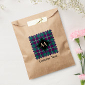 Grüner, Lila und blauer Tartan Geschenktütchen (Versiegelt)