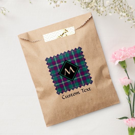 Grüner, Lila und blauer Tartan Geschenktütchen (Versiegelt)