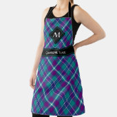 Grüner, Lila und blauer Tartan Schürze (InSitu)