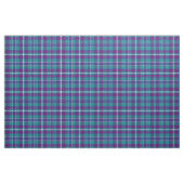 Grüner, Lila und blauer Tartan Stoff (Yard (91,4 cm))