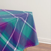 Grüner, Lila und blauer Tartan Tischdecke (Beispiel)