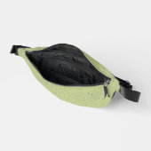 Grüner Limonensand Bauchtasche (Offen)