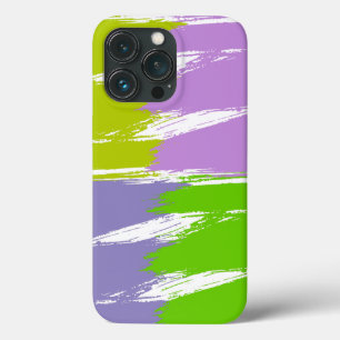Grüner Limoner Lavendel Lilac Weißer Brush Stroke  Case-Mate iPhone Hülle