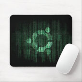 Grüner Linux-Anschluss Mousepad (Mit Mouse)