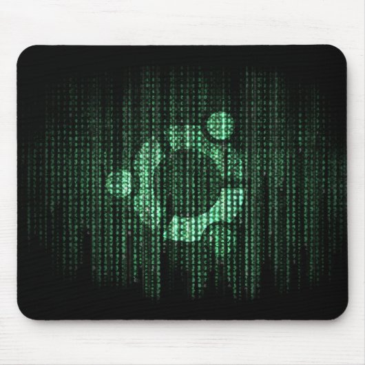 Grüner Linux-Anschluss Mousepad (Vorne)