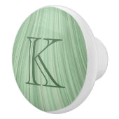 Grüner Lüfter Keramikknauf (Rechts)