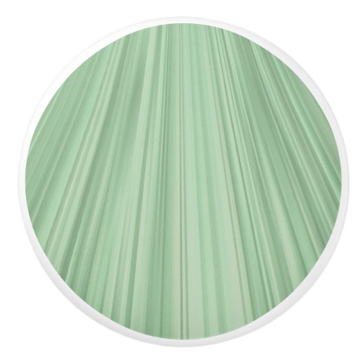 Grüner Lüfter Keramikknauf (Vorderseite)