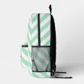 Grüner Lustiger Donut-Rucksack Bedruckter Rucksack (Rechts)