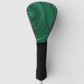 Grüner Malachit Golf Headcover (Vorderseite)