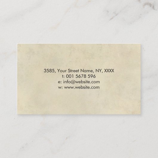 Grüner Malachit- und Goldrahmen Lotus Visitenkarte (Rückseite)