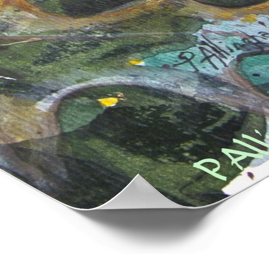 Grüner Mann 2012 Poster (Ecke)