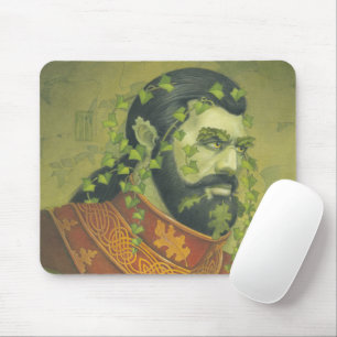 Grüner Mann Kight Mousepad