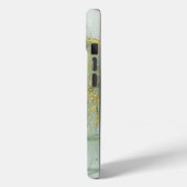 Grüner Marmor Chic Gold Glitter Monogramm Case-Mate iPhone Hülle (Rückseite / Links)