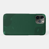 Grüner Marmor Elegant Case-Mate Barely There Appl iPhone Hülle (Rückseite (Horizontal))