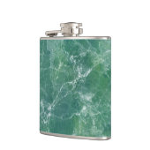 Grüner Marmor Flachmann (Links)