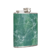 Grüner Marmor Flachmann (Rechts)