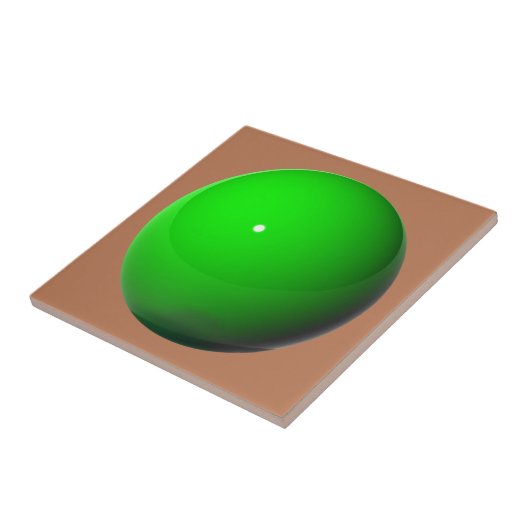 Grüner Marmor Fliese (Seite)