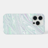 Grüner Marmor Fusion Handyhülle iPhone Hülle (Rückseite (Horizontal))