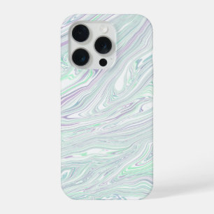 Grüner Marmor Fusion Handyhülle iPhone 15 Pro Hülle