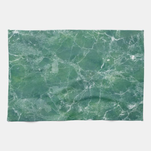 Grüner Marmor Geschirrtuch (Horizontal)
