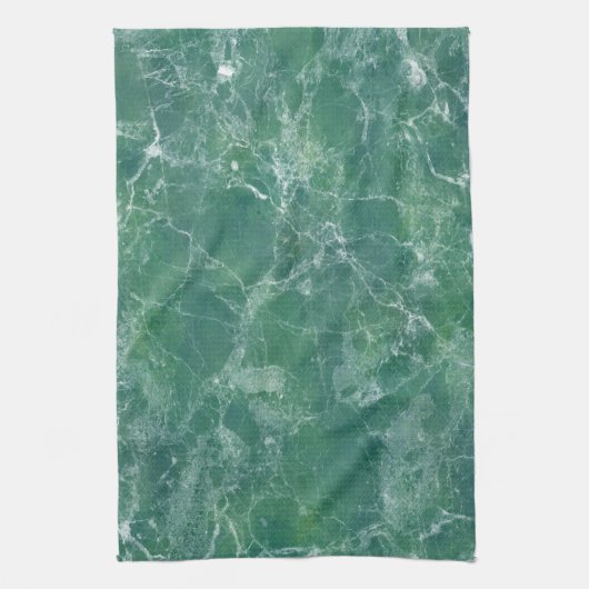 Grüner Marmor Geschirrtuch (Vertikal)