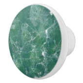 Grüner Marmor Keramikknauf (Rechts)