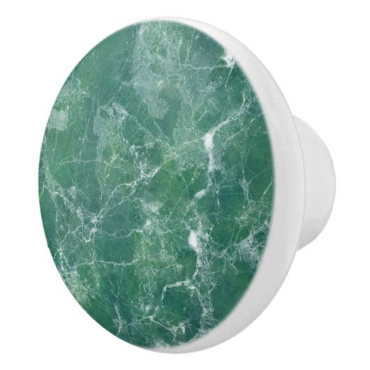 Grüner Marmor Keramikknauf (Rechts)