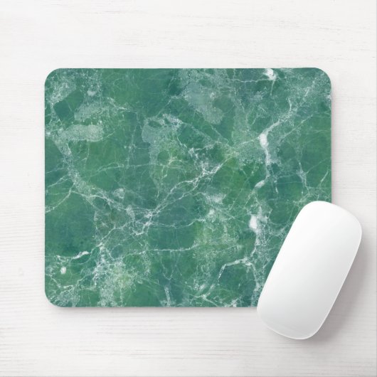 Grüner Marmor Mousepad (Mit Mouse)