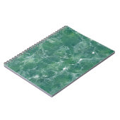 Grüner Marmor Notizblock (Linke Seite)