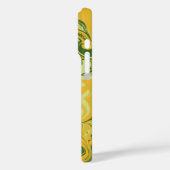 Grüner Marmor - Papiermarmor Case-Mate iPhone Hülle (Rückseite / Links)