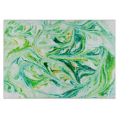 Grüner Marmor Schneidebrett (Vorderseite)