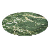 Grüner Marmor Schneidebrett (Ecke)
