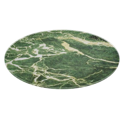 Grüner Marmor Schneidebrett (Ecke)