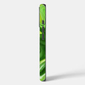 Grüner Marmor-Strudel-Abstrakt-Handyhülle Case-Mate iPhone Hülle (Rückseite / Links)