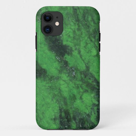 Grüner Marmorstein Case-Mate iPhone Hülle (Rückseite)