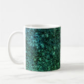 grüner Marmorstil Kaffeetasse (Links)