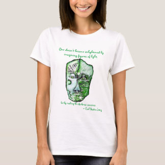 Grüner Masken-T - Shirt