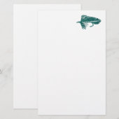 "Grüner Matuka Ausläufer-" Briefpapier (Vorne/Hinten)