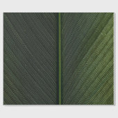 Grüner Metallstab auf schwarz-weiß pinstrix texti Geschenkpapier (Flach)