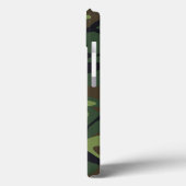 Grüner Militär Tarnanzug Wald Case-Mate iPhone Hülle (Rückseite / Links)