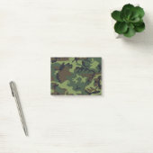 Grüner Militär Tarnanzug Wald Post-it Klebezettel (Büro)