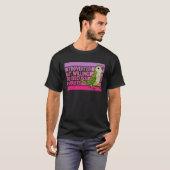 Grüner Mönch Parakeet Quaker, eingeführt, aber Pap T-Shirt (Vorne ganz)