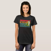 Grüner Mönch Parakeet Quaker, eingeführt, aber Pap T-Shirt (Vorne ganz)