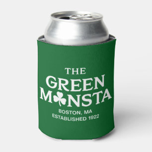 Grüner Monsta Boston Green Monstah Baseball-Gesche Dosenkühler