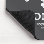 Grüner Monsta Lustiges Boston M New England Srts G Mousepad (Ecke)