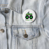 Grüner Monster-LKW Button (Beispiel)