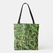 Grüner Moos Natur Tasche (Rückseite)