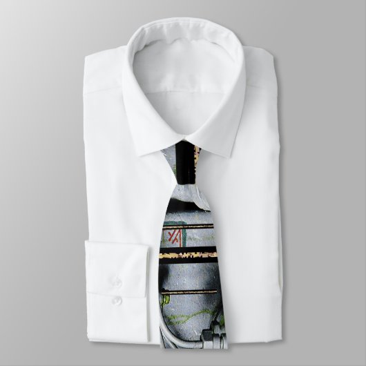 Grüner Motor Krawatte (Gebunden)